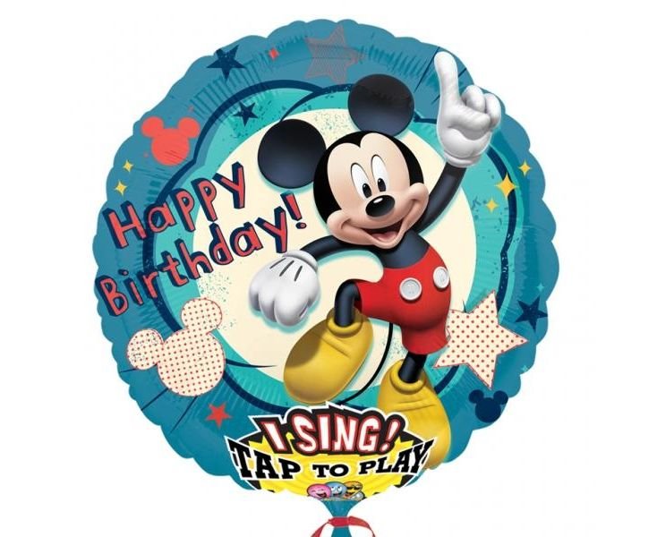 Μπαλόνι Φοιλ 28" Στρογγυλο Sing a Tune Balloon Mickey