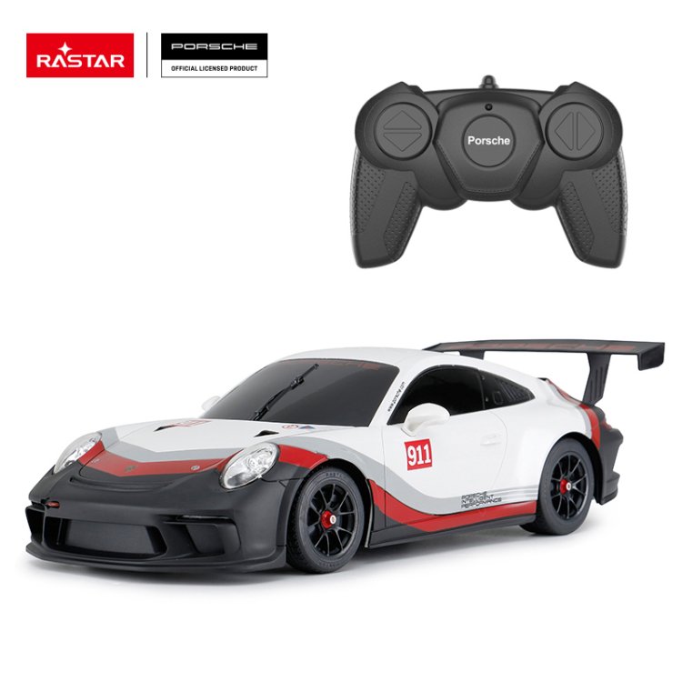 Rastar - Τηλεκατευθυνόμενο Αυτοκίνητο Porsche 911 GT3 Cup 1:18