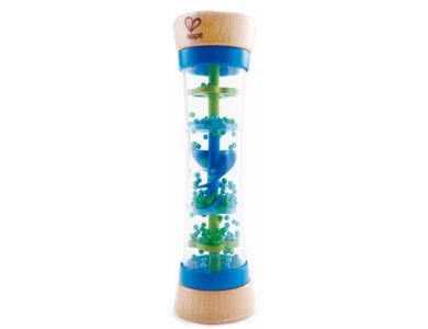 Hape - Hape Early Melodies Ξύλινο Beaded Raindrops Blue