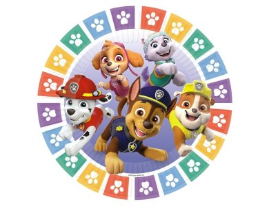 Πιάτα Χάρτινα 23 εκ Paw Patrol /8 τεμ