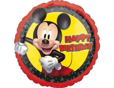 Μπαλόνι Φοιλ 17" Mickey Mouse Forever Happy Birthday / 43 εκ