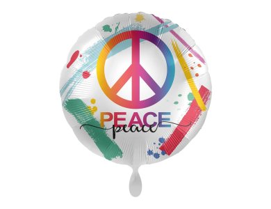 Μπαλόνι Φοιλ 17" Peace / 43 εκ - Ειρήνη